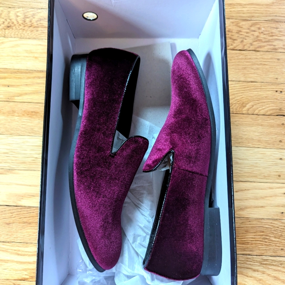 Vittorio Russo Men's Velvet Loafers